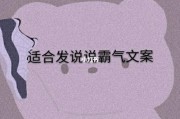 霸气文案(霸气文案)