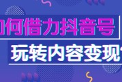 抖音怎么变现(抖音怎么变现啊?)