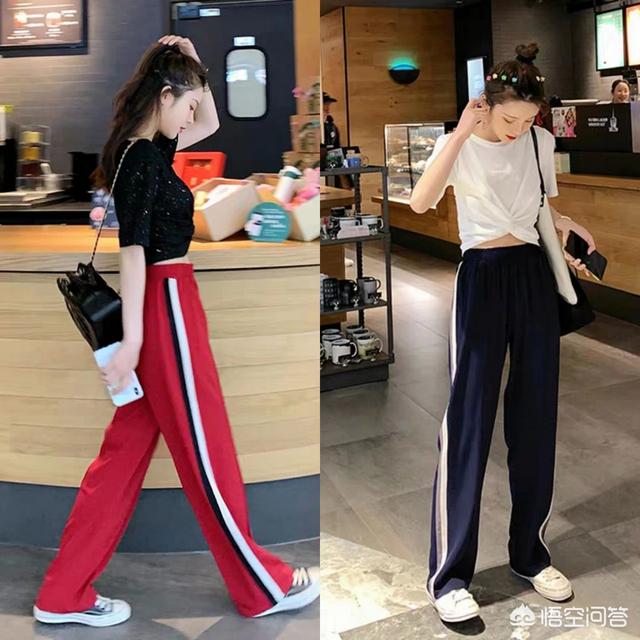 女装宽松毛衣
:宽松裤配搭什么上衣好看？