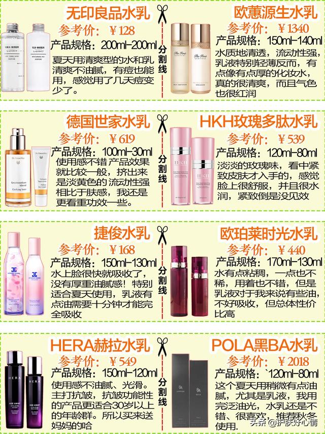 什么水乳好用
:有哪些平价又好用的水乳？