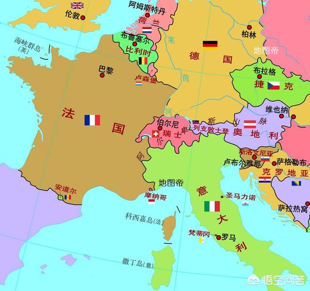 瑞士在哪
:瑞士在哪个国家和哪个国家之间？