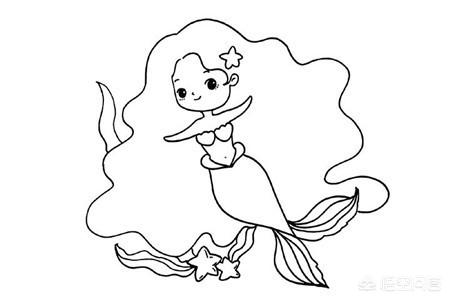 人鱼线在哪个部位
:美人鱼简笔画怎么画？