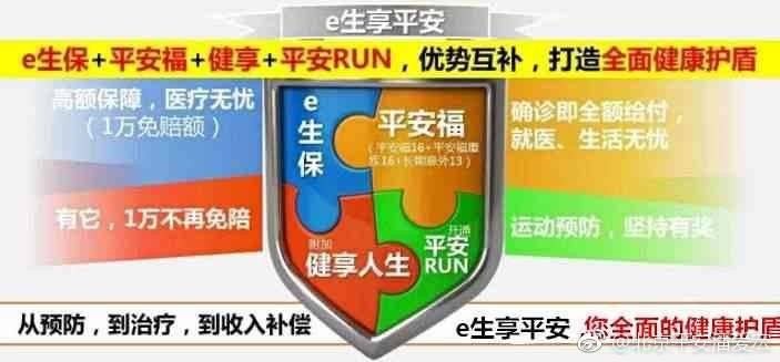 平安e生保怎么样
:平安福18＋健享＋e生保＋平安RUN＋就医360，健康保障一站式服务！