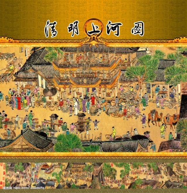 清明上河图简介
:你有看过《清明上河图》吗？里面都画了哪些内容？