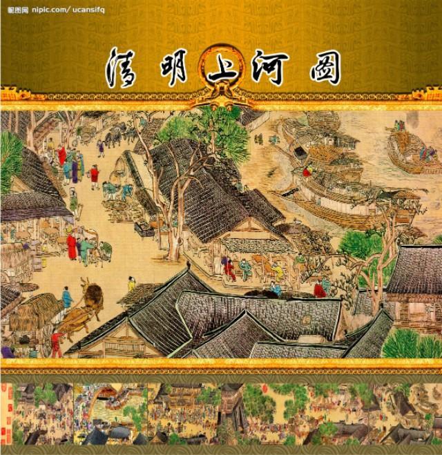清明上河图简介
:你有看过《清明上河图》吗？里面都画了哪些内容？