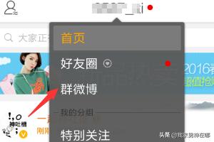 博客群发
:微博群在哪里看？