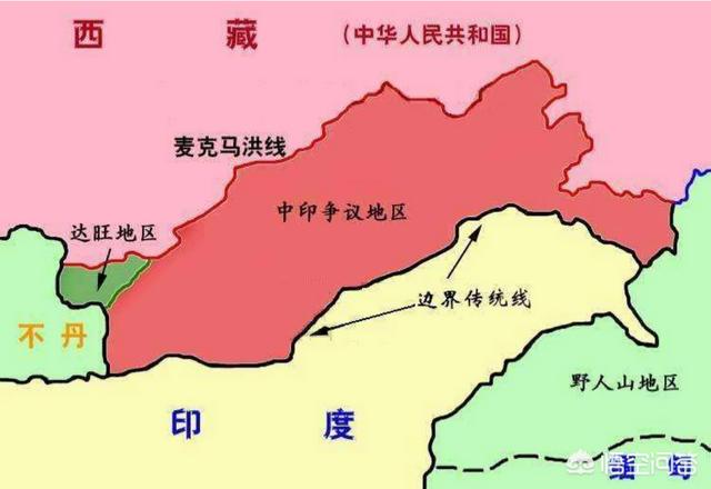 麦克马洪线
:印度独立后为什么还继承了英国的殖民遗产，比如麦克马洪线？