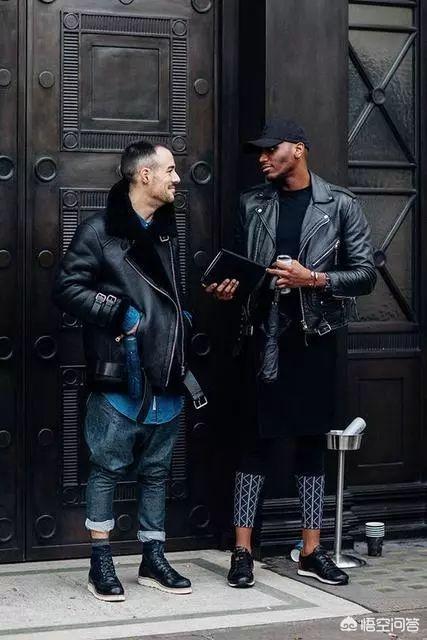 皮衣男装
:对于男士皮衣来说，应该怎么穿搭？