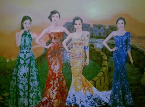 四大美女是哪四个
:中国现代四大美女会是哪四个？