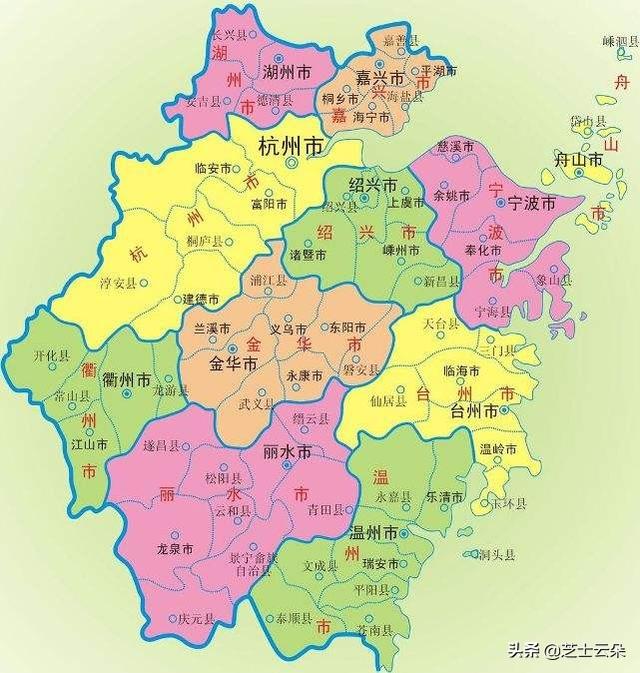 浙江有几个市
:浙江省有哪几个市？