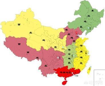 华东区
:江西省为什么算华东而不是华中？