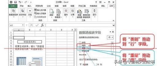 数据透视表怎么做汇总
:EXCEL怎么制作数据透视表对数据进行分类统计？