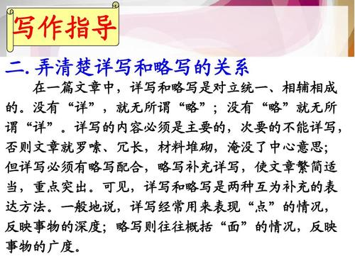 写作的表现手法有哪些