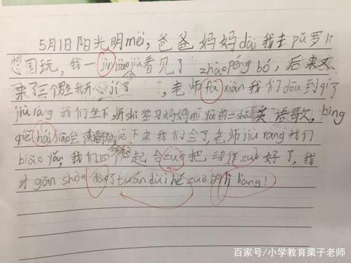 写作业的句子