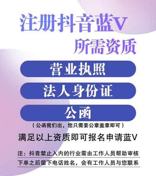 抖音企业认证