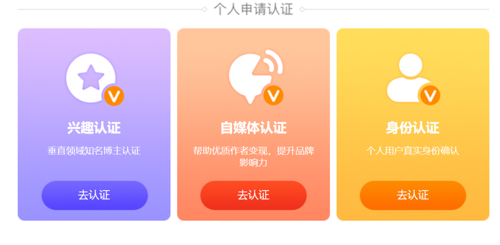 没有工作怎么申请微博黄V