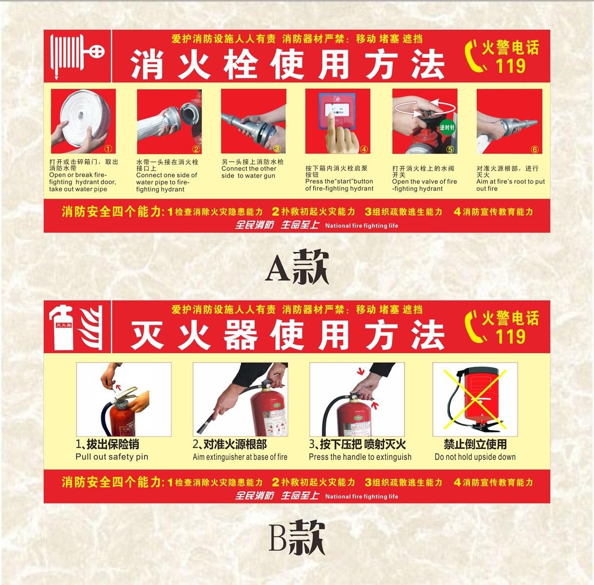 灭火器的使用五个步骤(灭火器的使用五个步骤口诀)