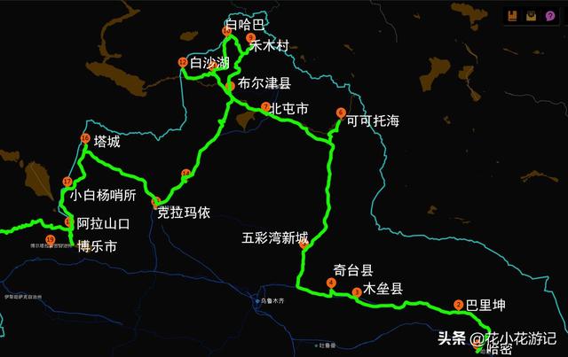 贺娇龙视频
:去新疆自驾旅游多少天合适，怎样不绕路看遍新疆美景？